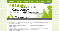 Desktop Screenshot of inzerce.ceskydomov.cz